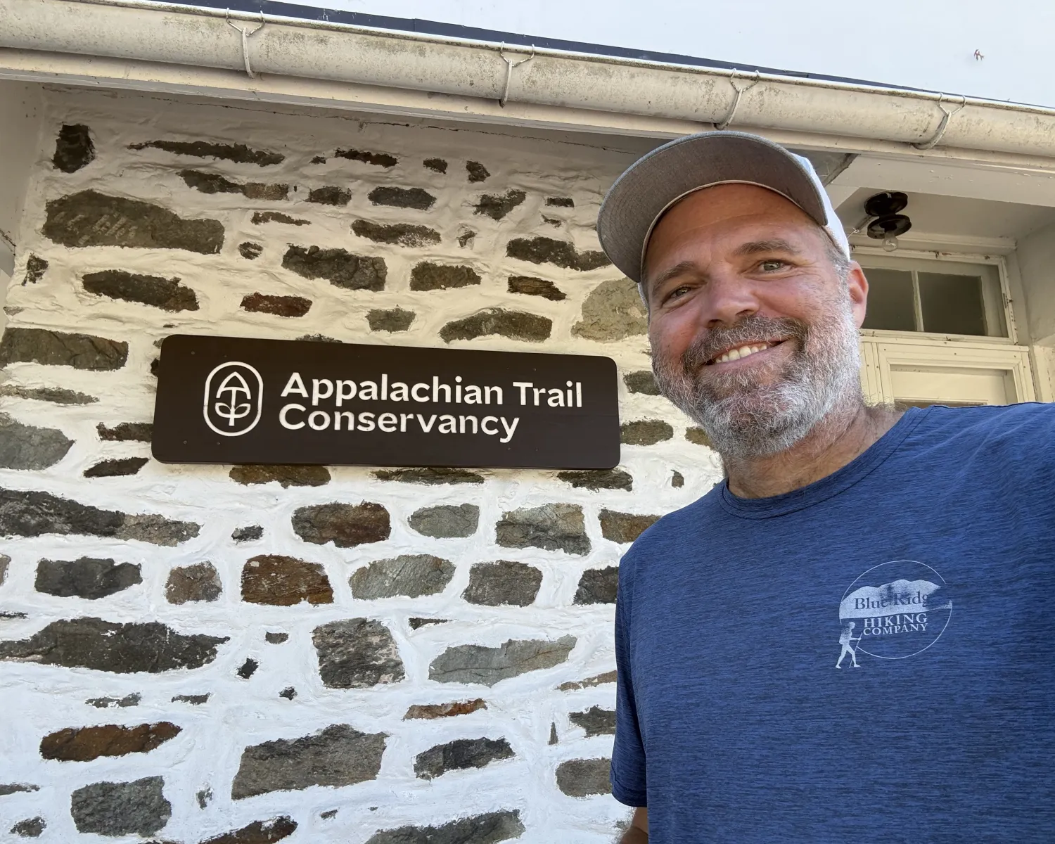 At the Appalachian Trail Conservancy Headquarters in Harpers Ferry, WV on my last full day of section hiking