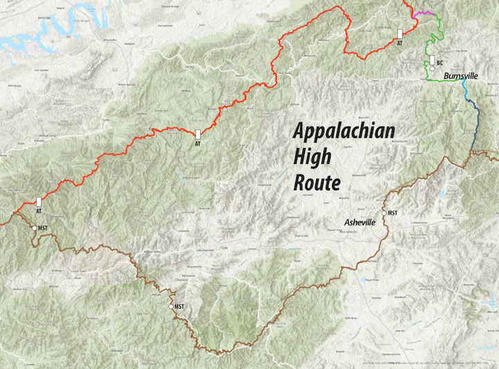 Hiking the Appalachian High Route